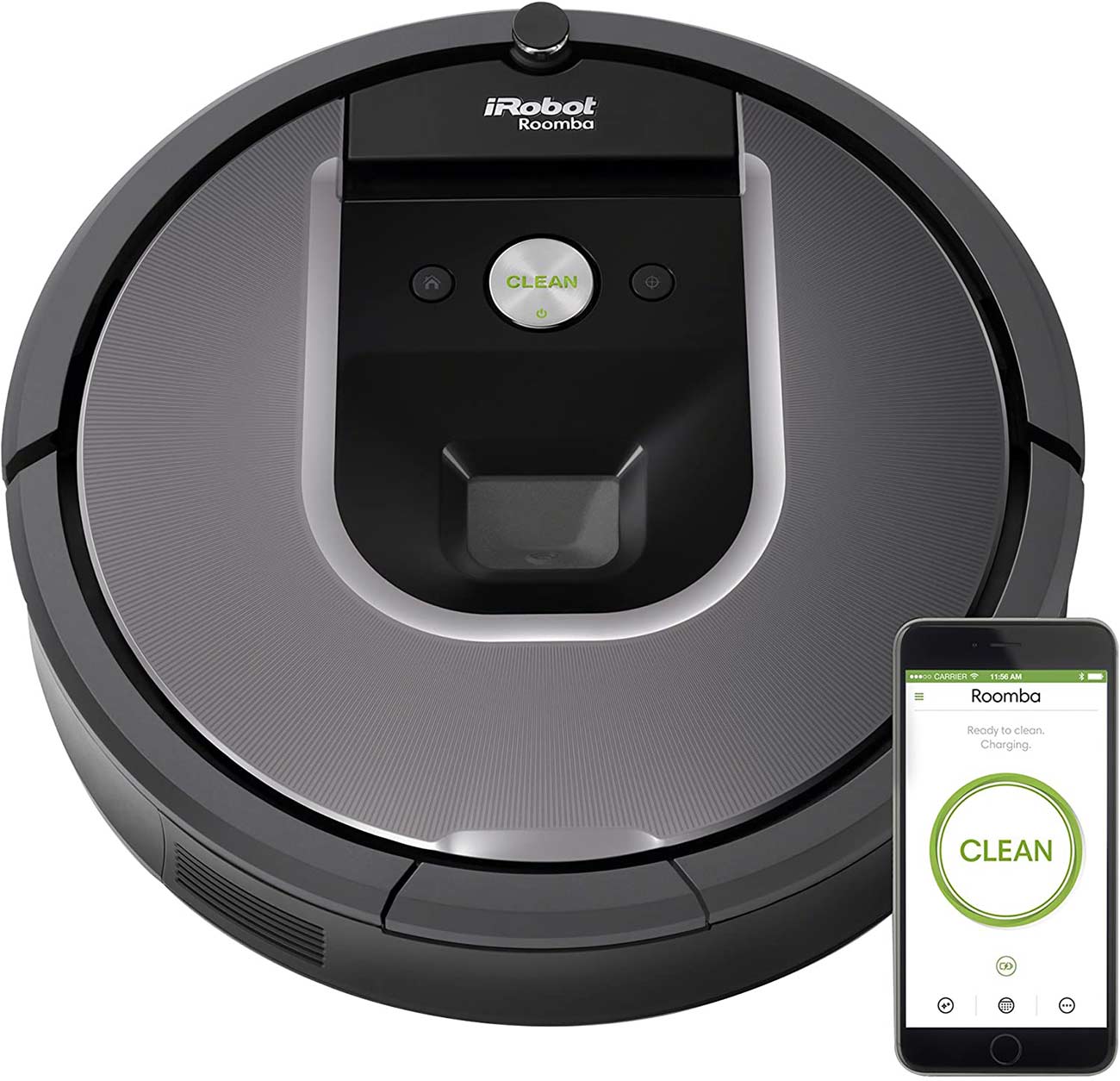 Is Rooma iRobot Charged?