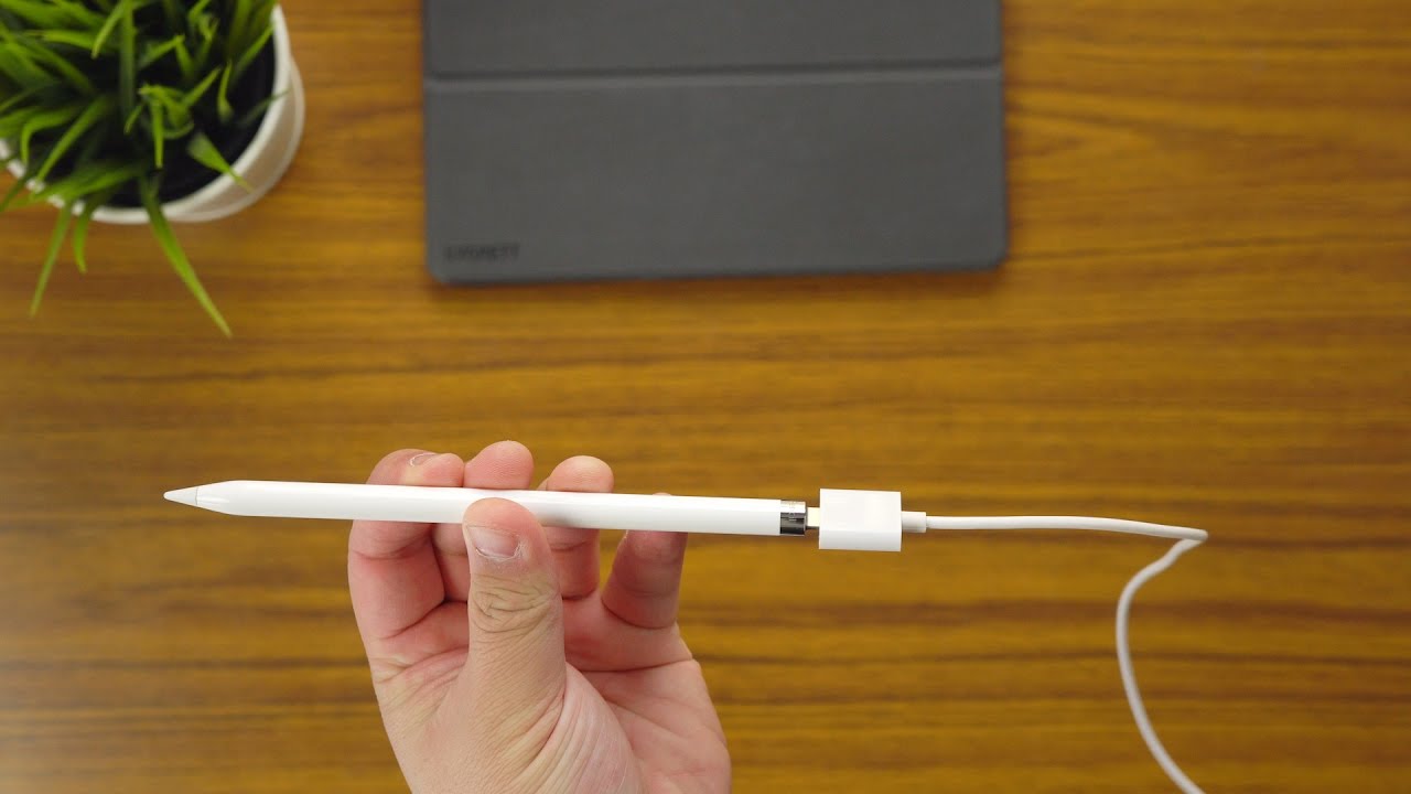 how-to-pair-and-charge-apple-pencil-with-ipad-pro-youtube