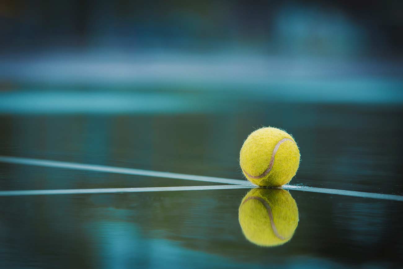 Flat Tennis Ball